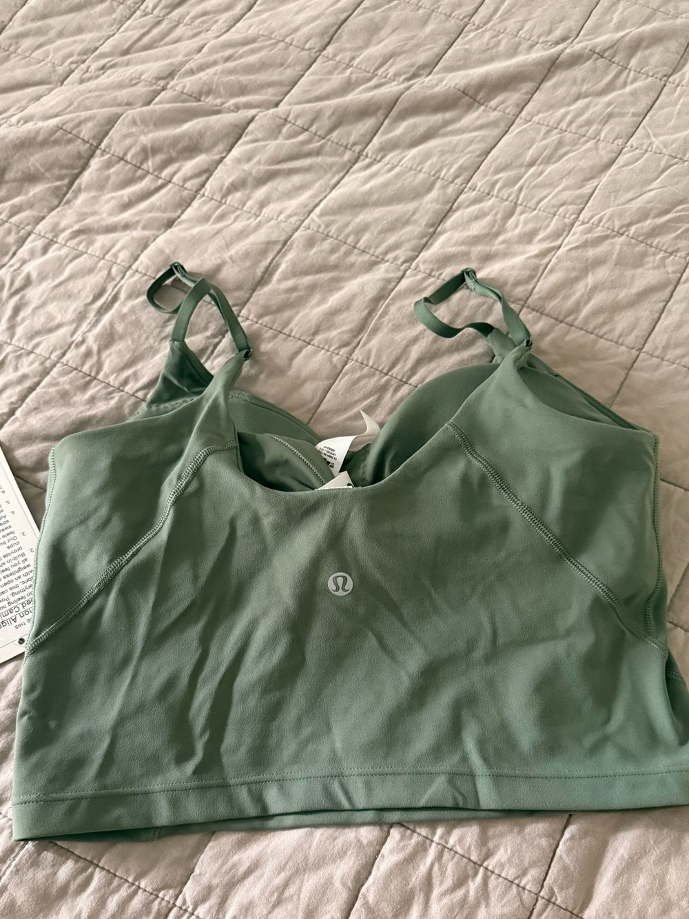 lululemon athletica Sage Green Light-Support Sports Bra